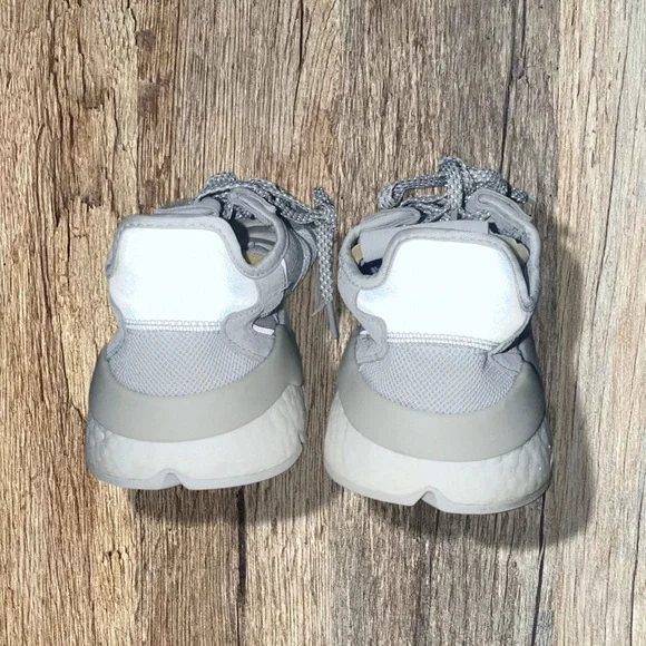 adidas nite jogger sneakers in gray - size 8 - Picture 6 of 13